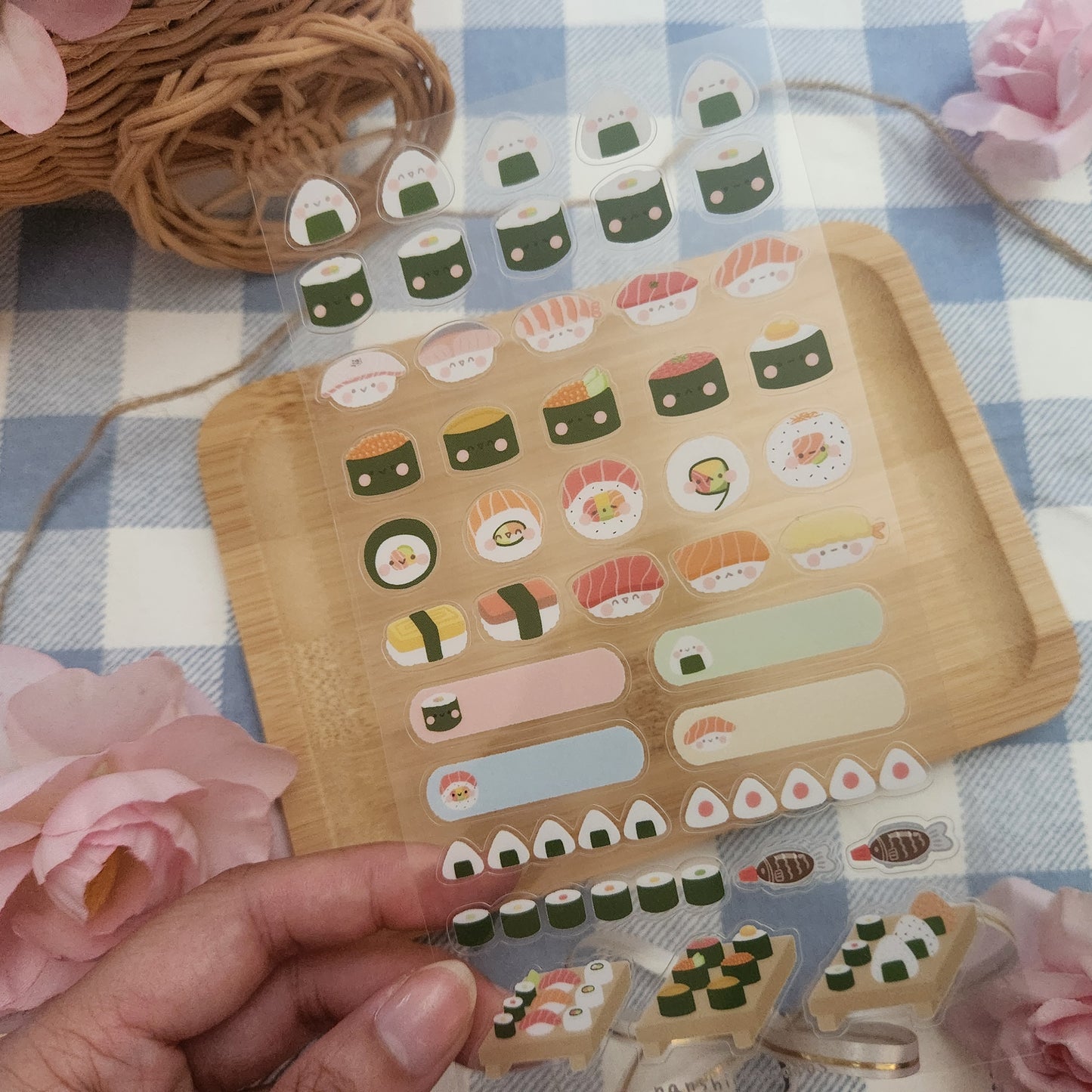 Sushi Transparent - Sticker Sheet