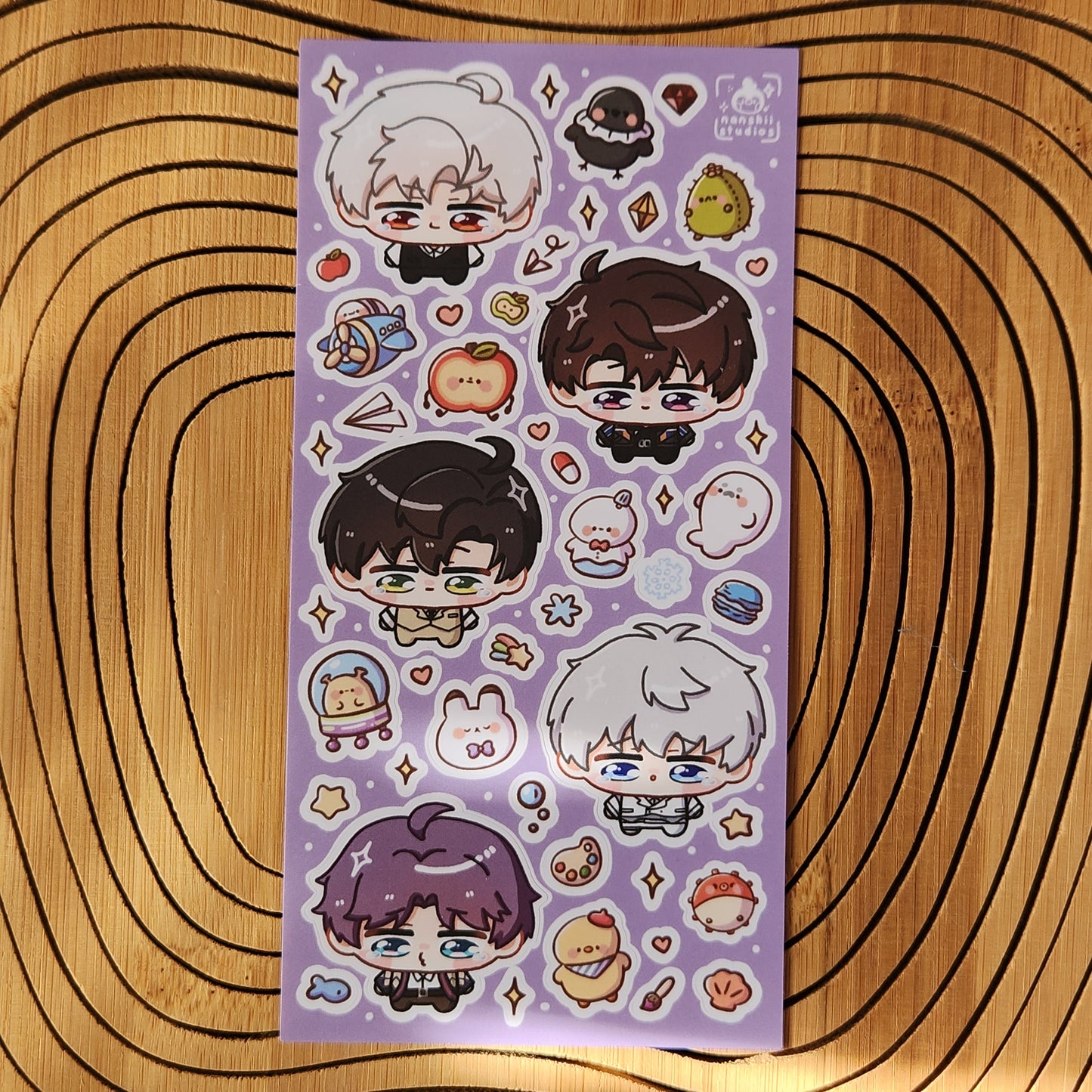 Love & Deepspace Chibi - Sticker Sheet