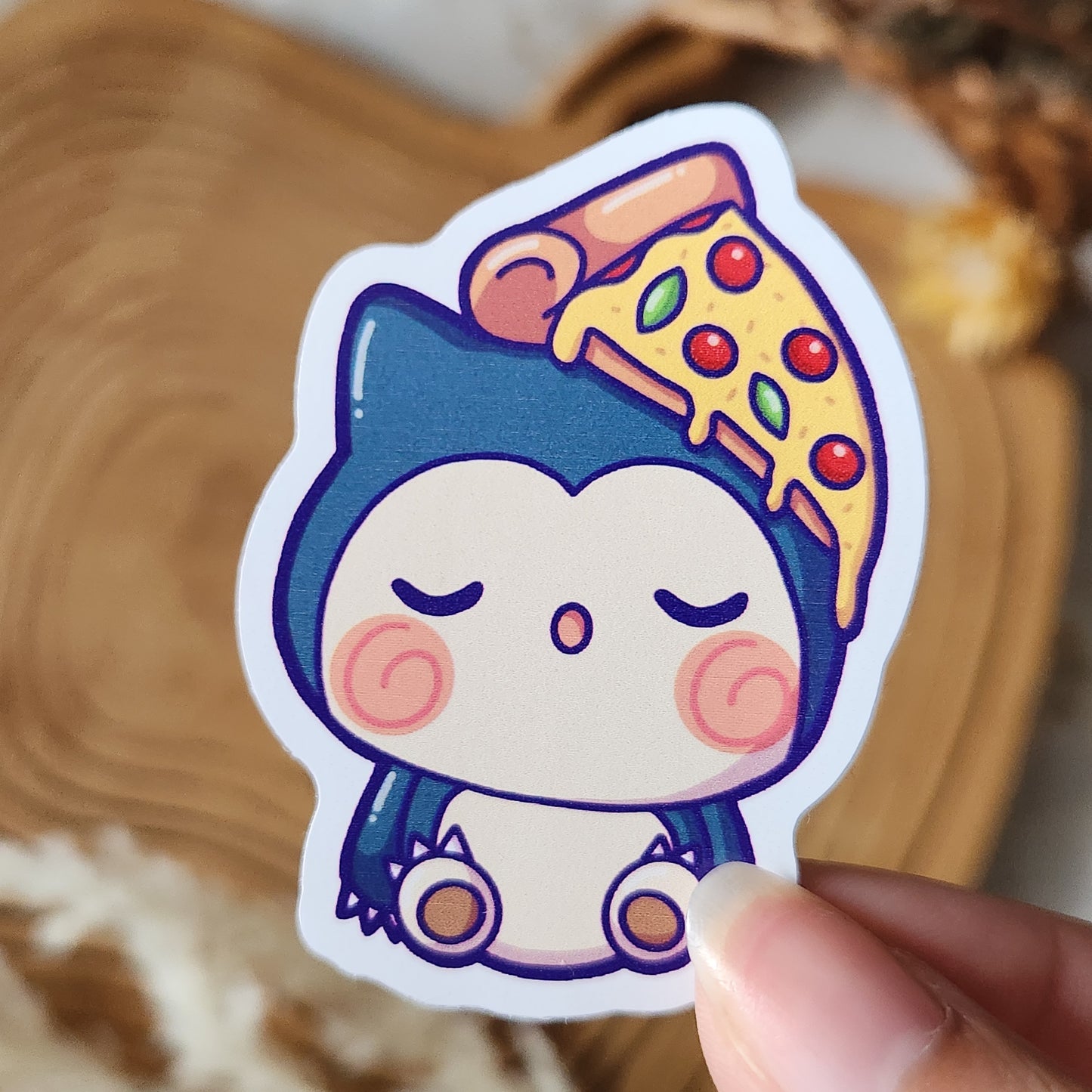 Snorlax (Heads Up! Series) - Sticker