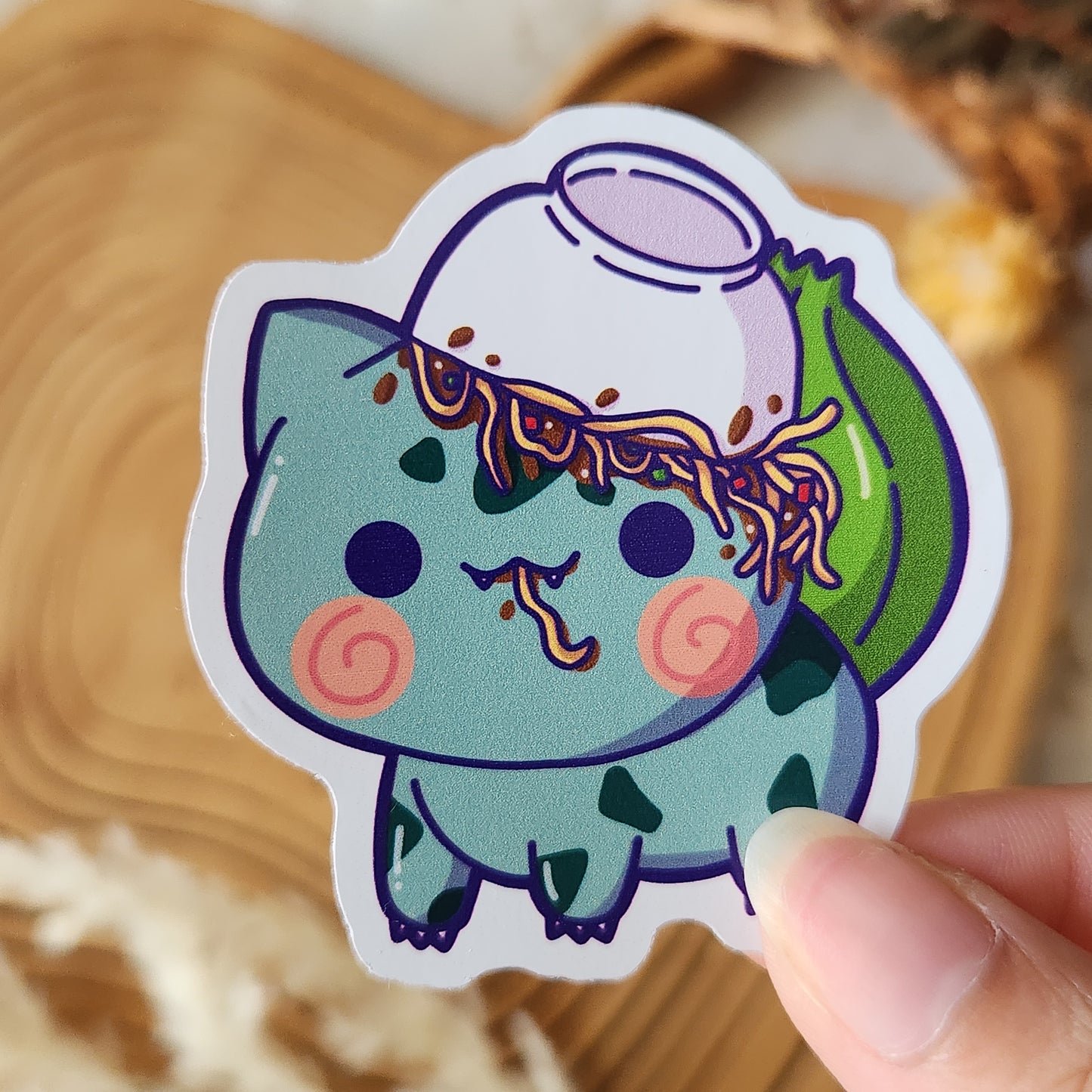 Bulbasaur (Heads Up! Series) - Sticker