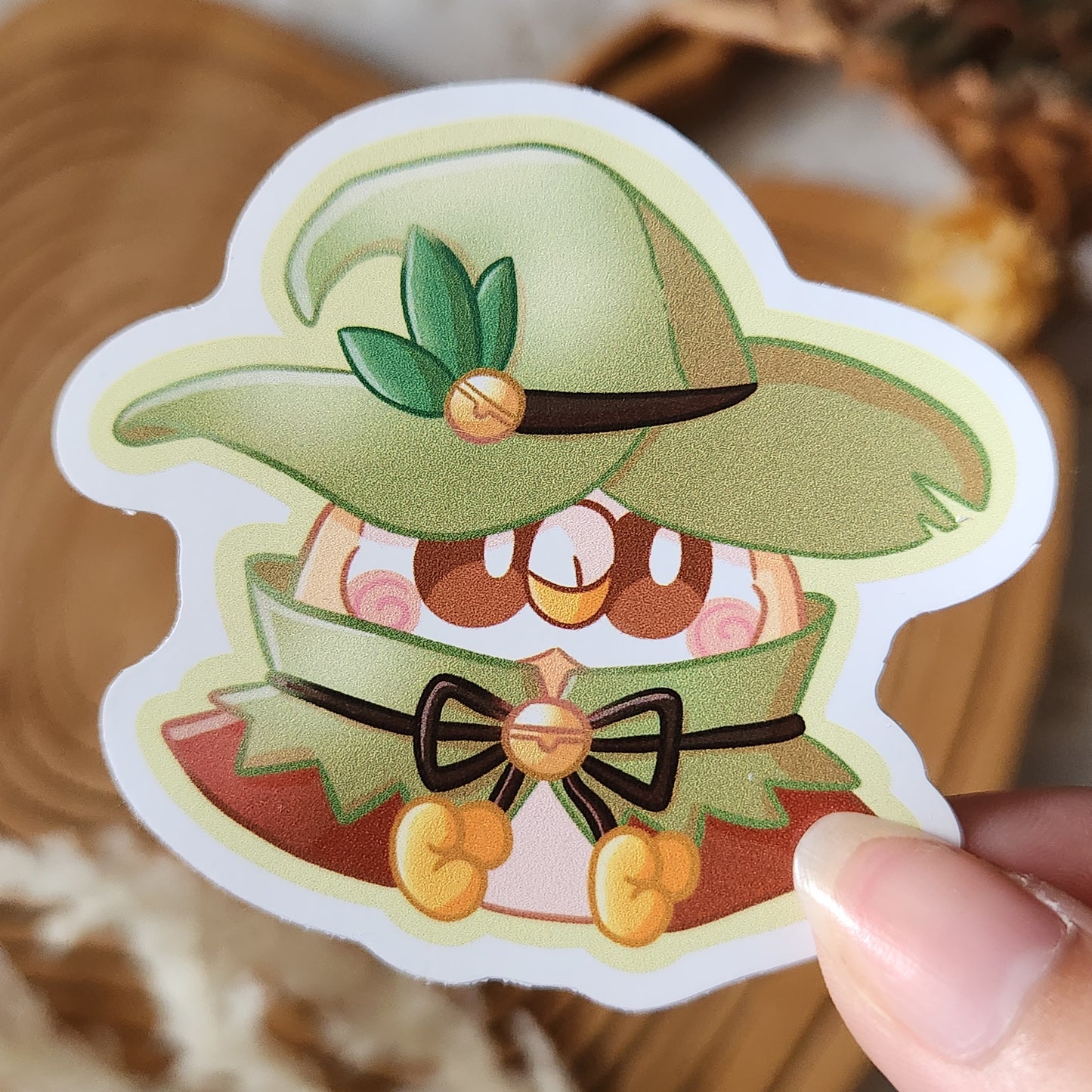 Rowlet Wizard (Heads Up! Series) - Sticker