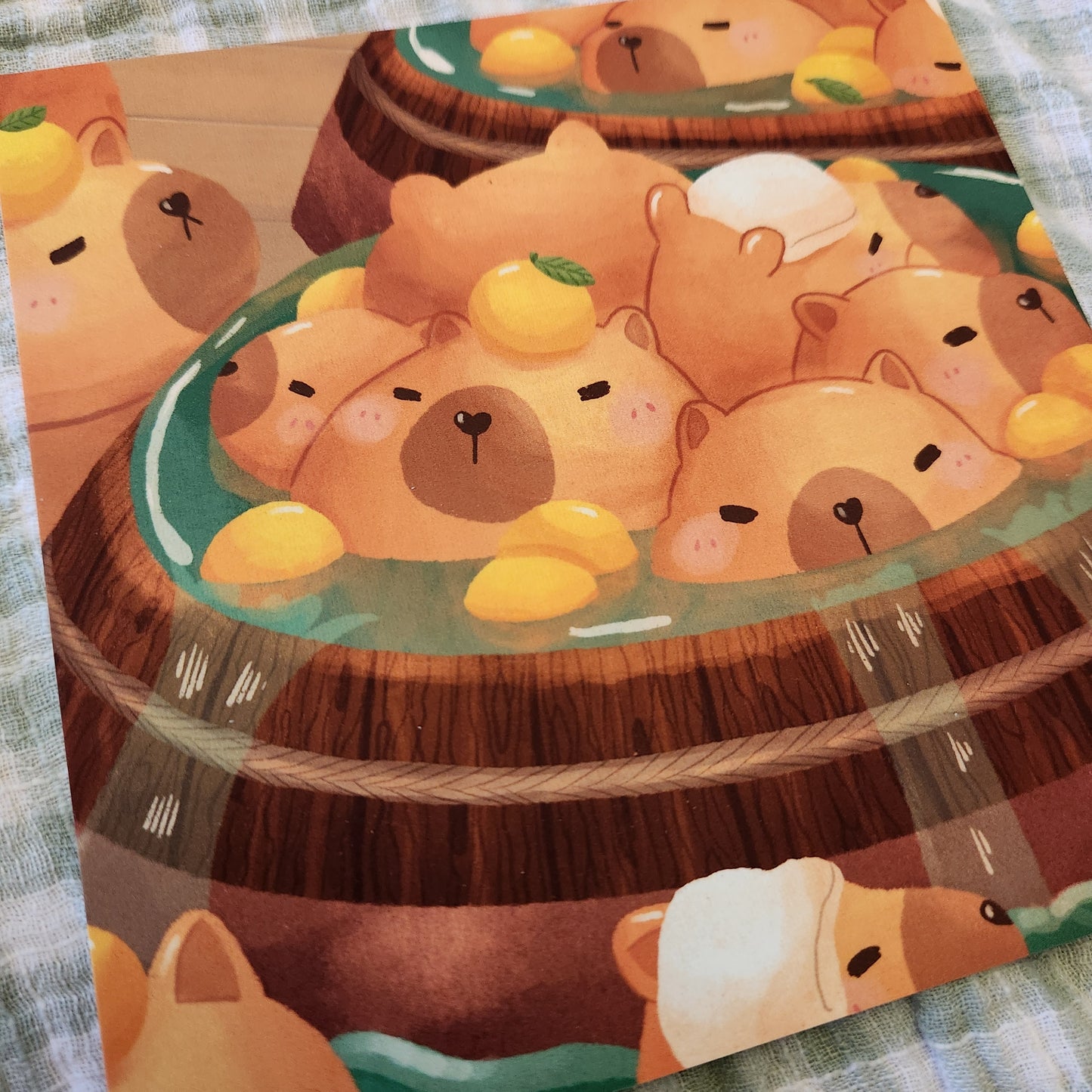 Capybara Onsen - Print