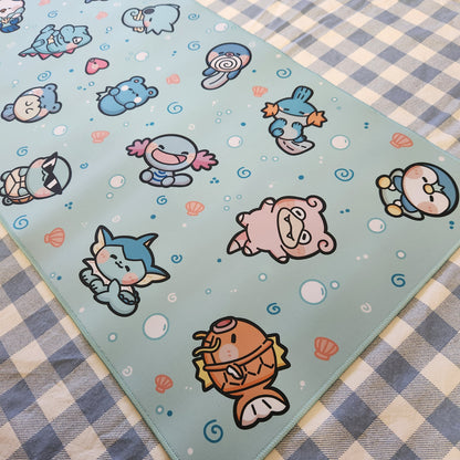 Water Pokemon - Desk Mat