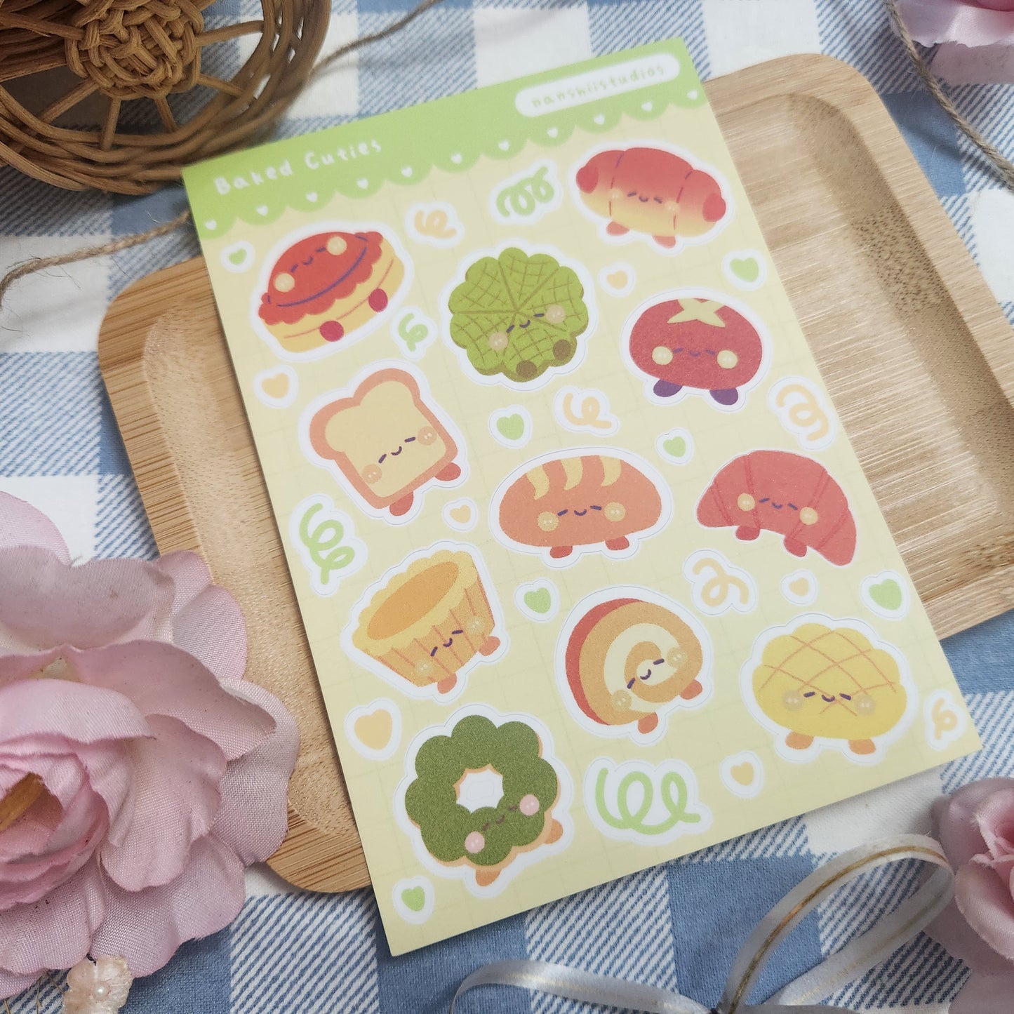 Baked Cuties - Sticker Sheet