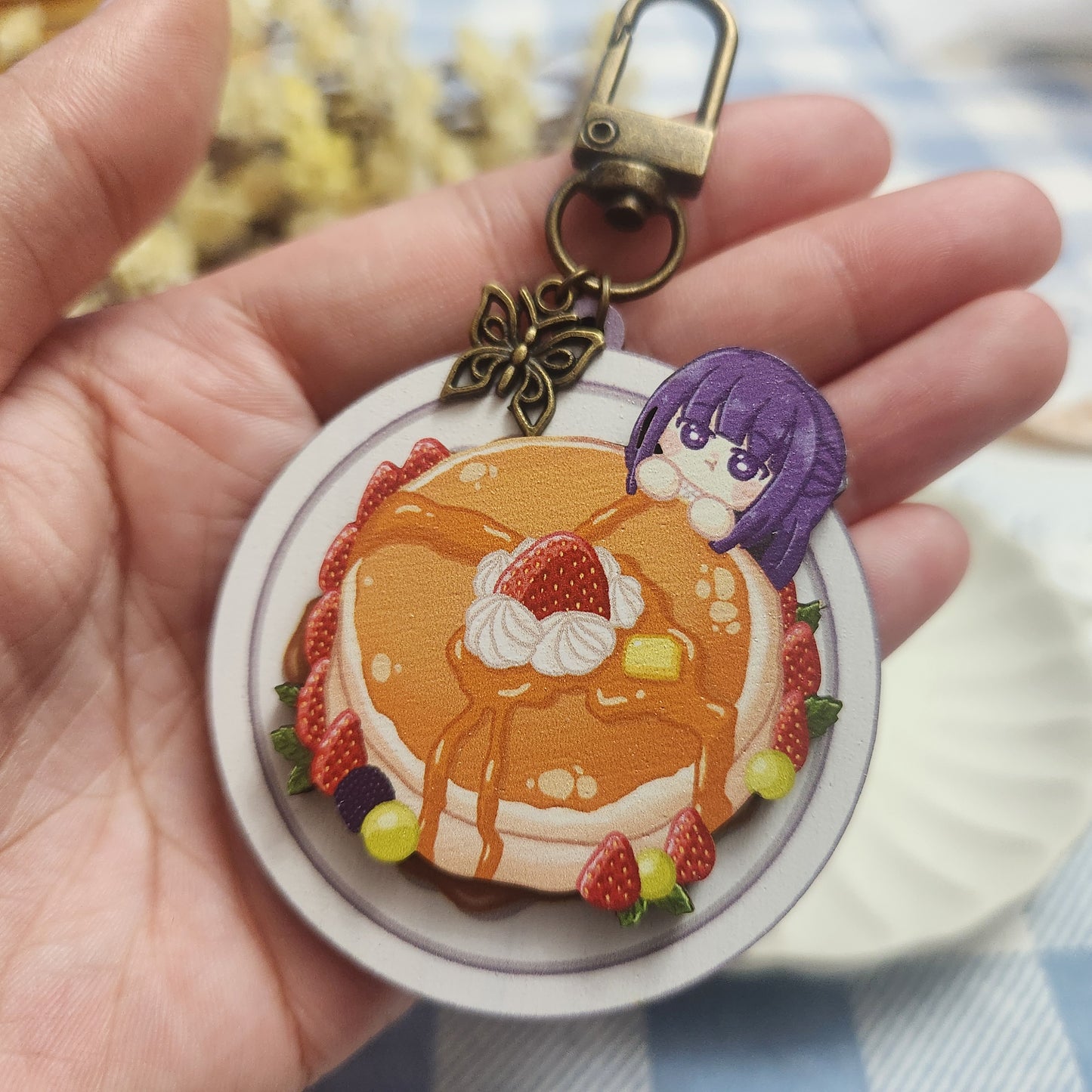 Fern Pancake - Wooden Charm