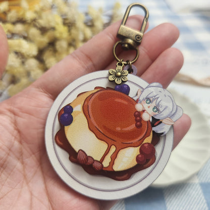 Frieren Pudding - Wooden Charm