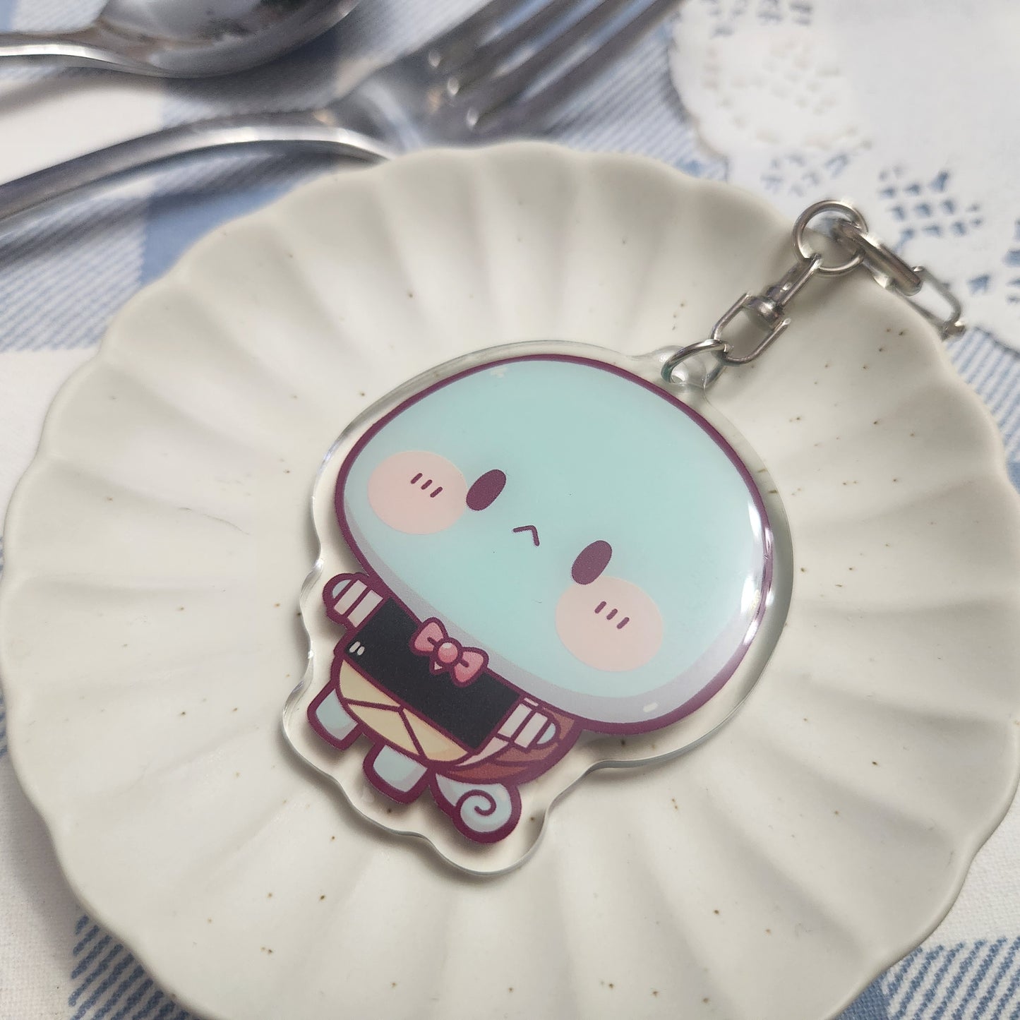 Pokemon Restaurant: Squirtle  - Acrylic Charm
