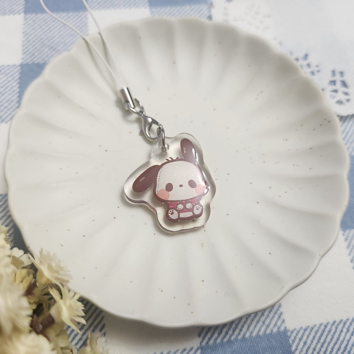 Smol Pochacco - Acrylic Charm