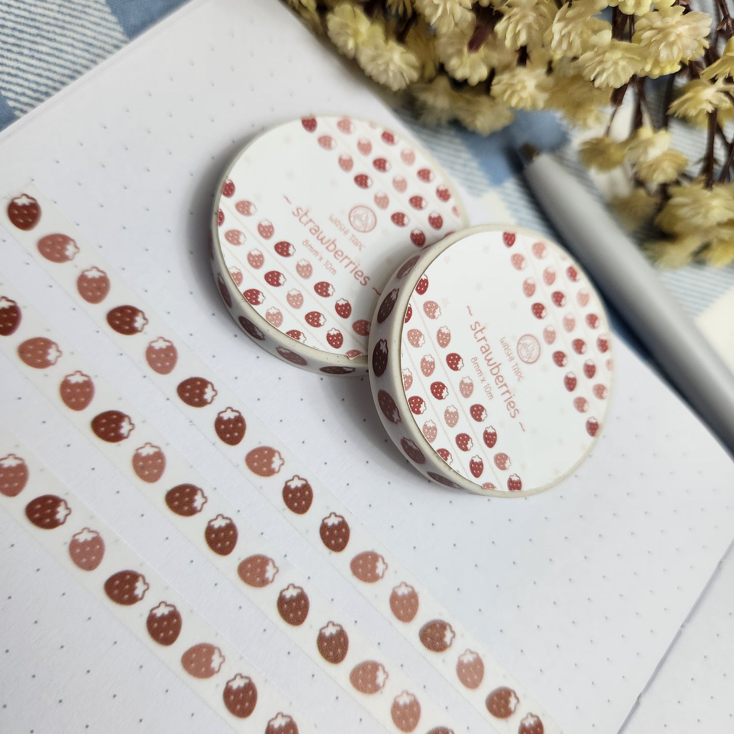 Strawberries - Washi Tape