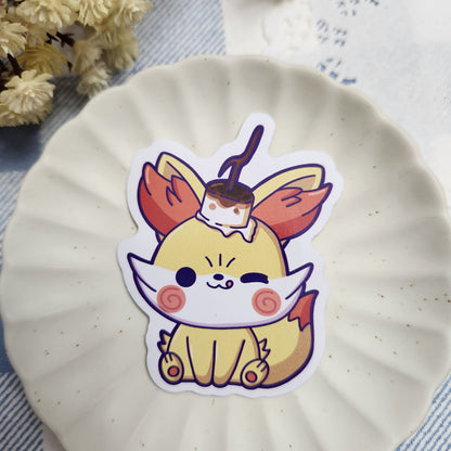 Fennekin (Heads Up! Series) - Sticker