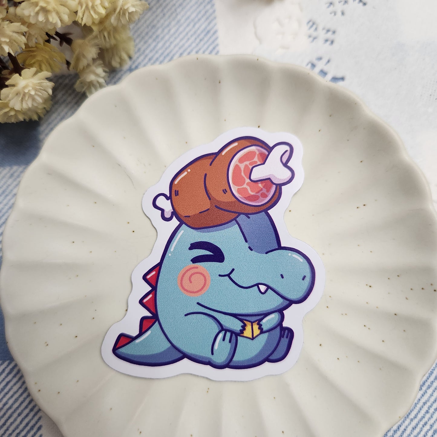 Totodile (Heads Up! Series) - Sticker