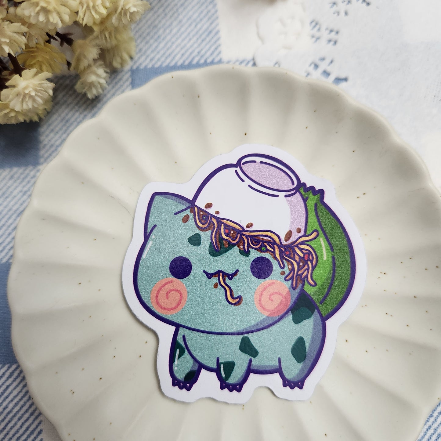 Bulbasaur (Heads Up! Series) - Sticker
