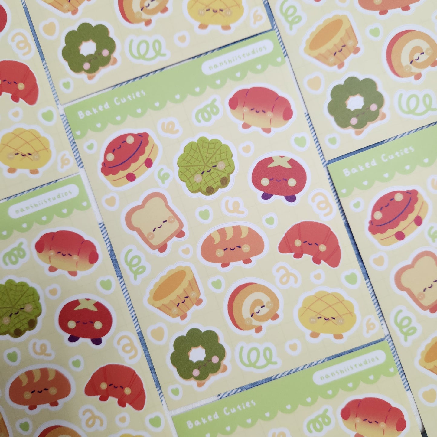 Baked Cuties - Sticker Sheet