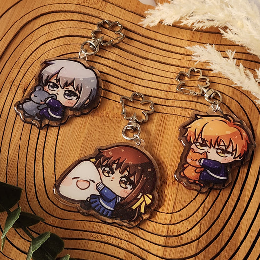 Fruits Basket Chibi - Acrylic Charms