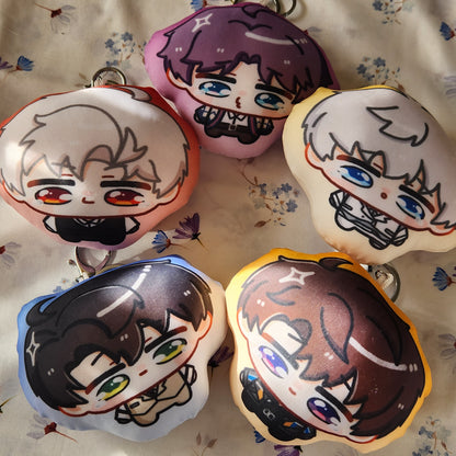 Love & Deepspace Chibi - Pillow Keyring