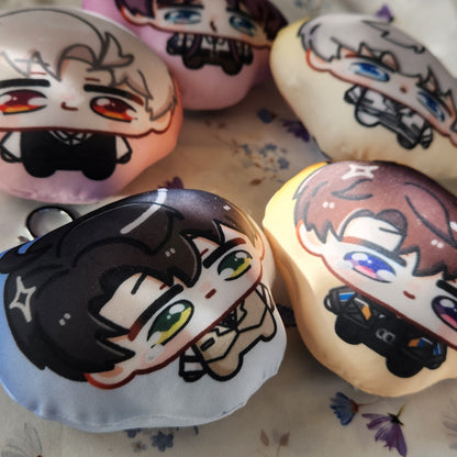 Love & Deepspace Chibi - Pillow Keyring