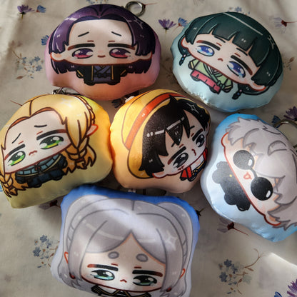Mixed Chibi - Pillow Keyring