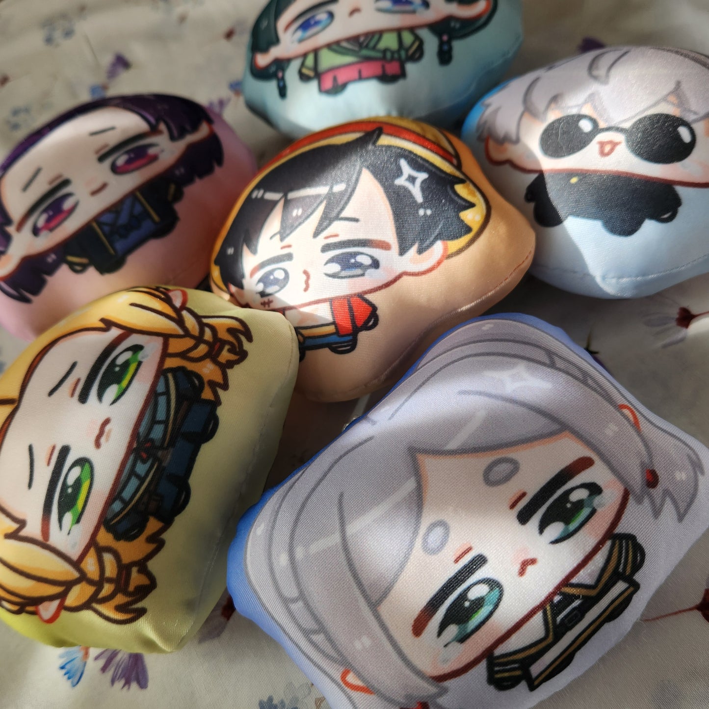 Mixed Chibi - Pillow Keyring