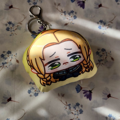 Mixed Chibi - Pillow Keyring