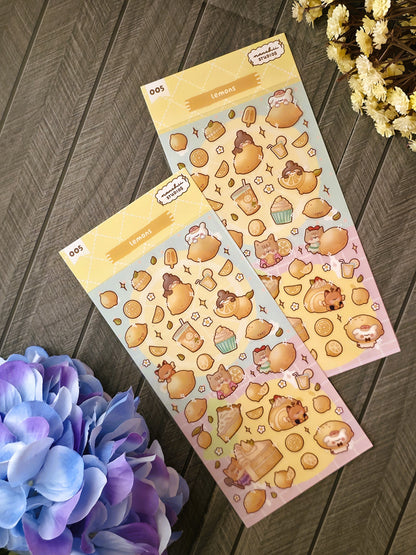 005 Lemons - Sticker Sheet