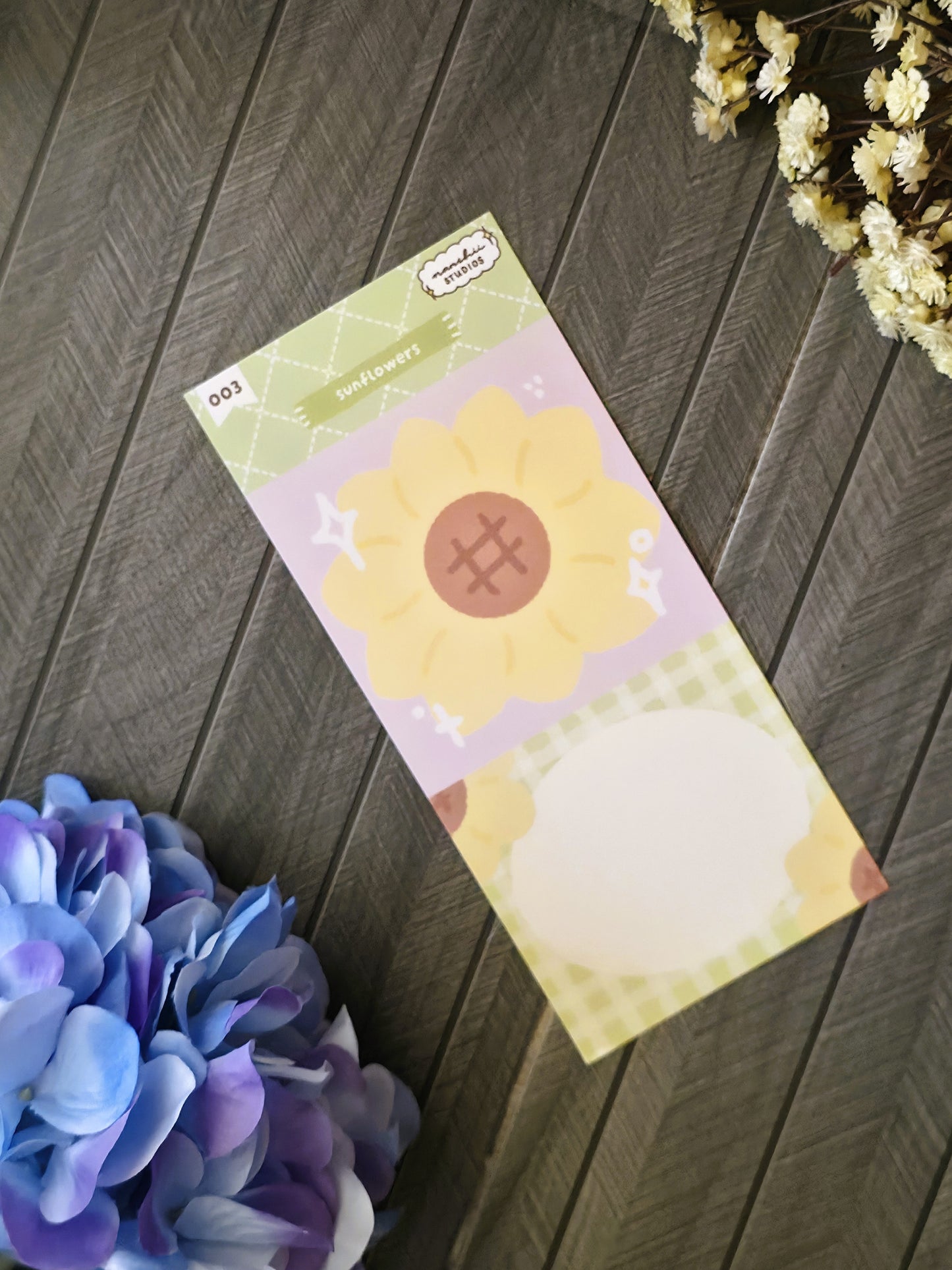 003 Sunflowers - Sticker Sheet