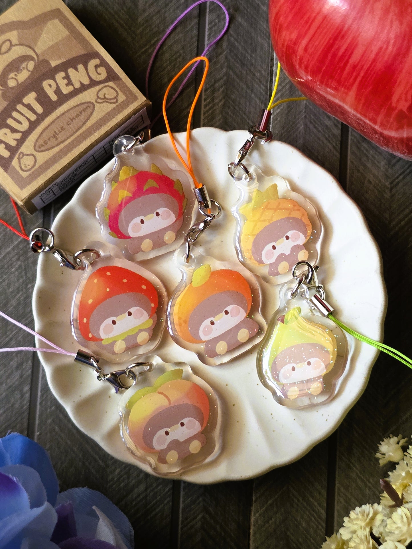 Fruit Peng Acrylic Charm