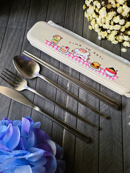 Donut Cutlery Set