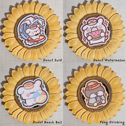 Summer Series - Stickers (12 designs)