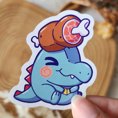 Totodile (Heads Up! Series) - Sticker