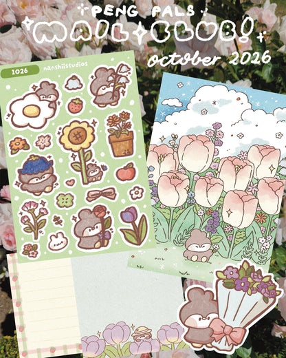 Peng Pals Mail Club - a monthly mail club