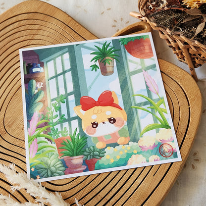 Momo's Garden - Print