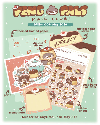 Past Peng Pal Mail Club: May 2026