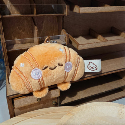 Croissant - Plush Keyring