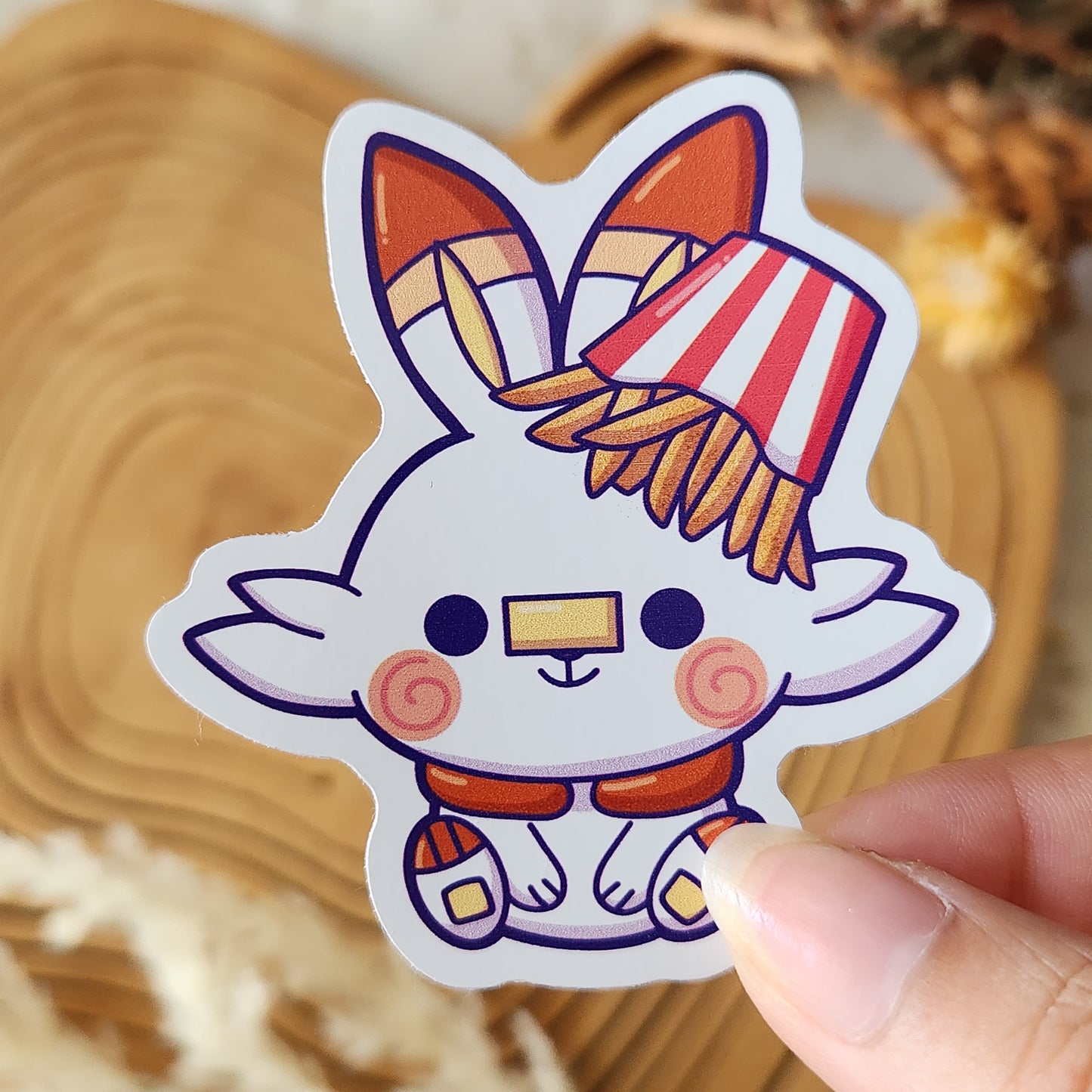 Scorbunny (Heads Up! Series) - Sticker