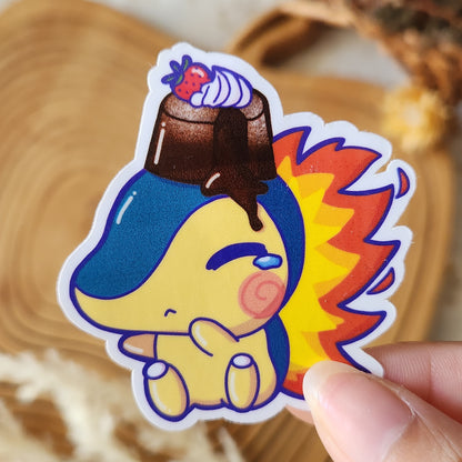 Cyndaquil (Heads Up! Series) - Sticker